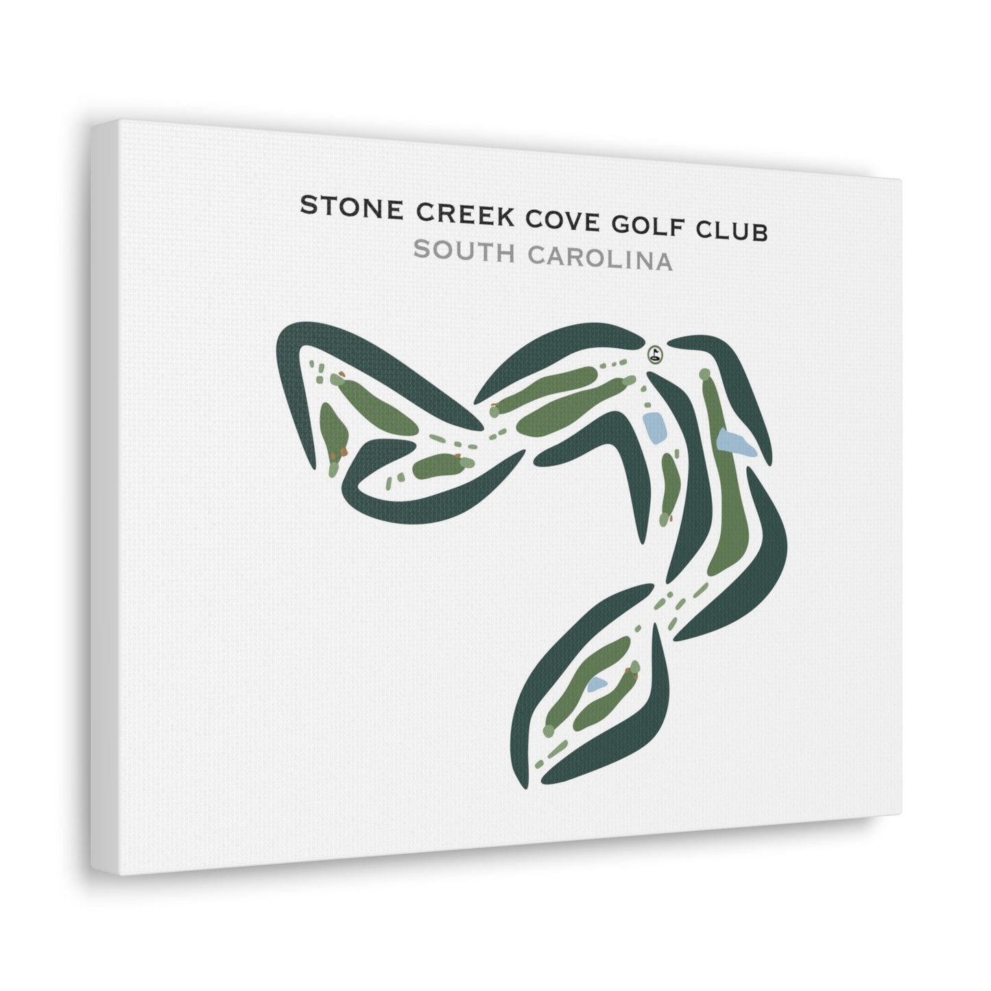 Stone Creek Cove Golf Club, South Carolina - Printed Golf Courses