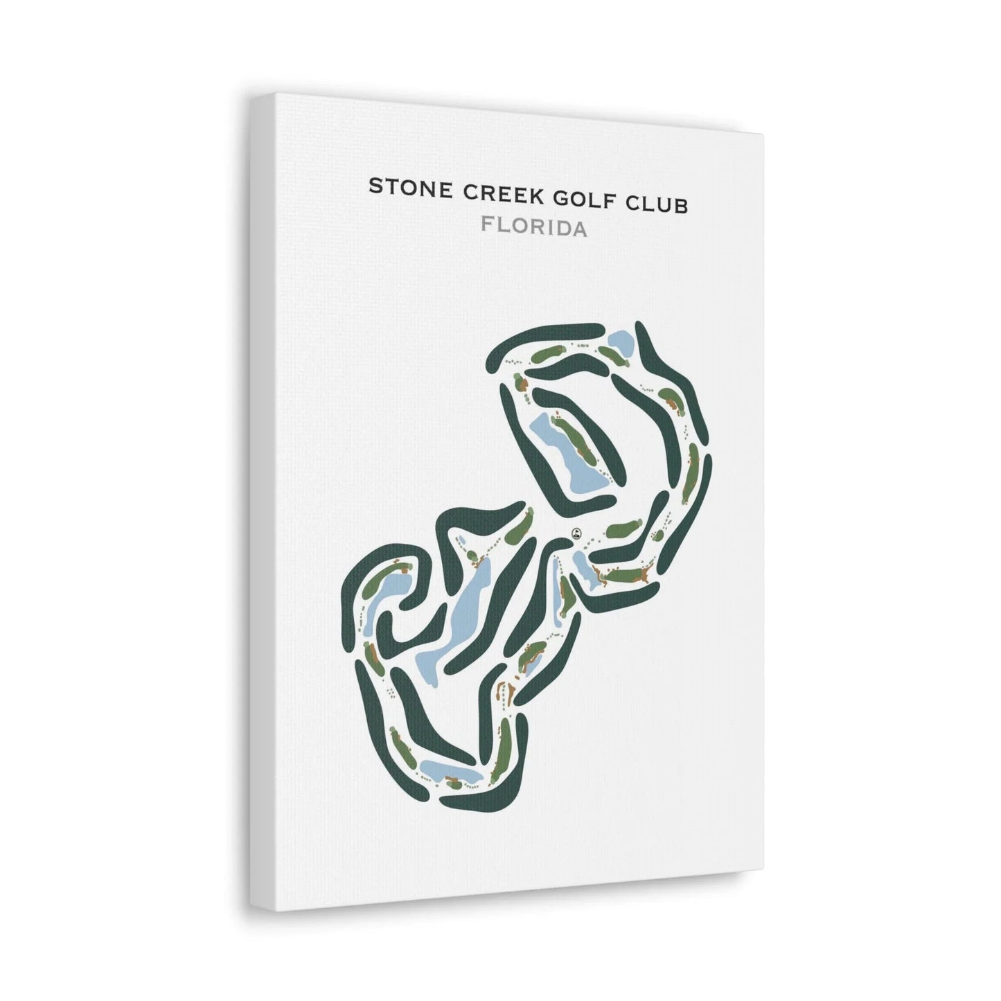 Stone Creek Golf Club, Florida - Printed Golf Courses