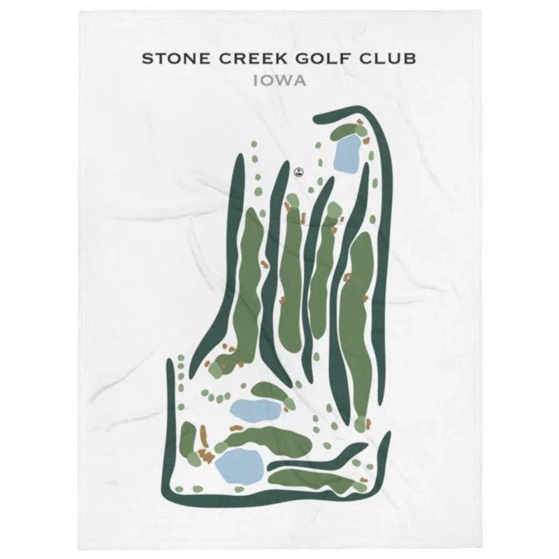Stone Creek Golf Club, Iowa - Printed Golf Courses