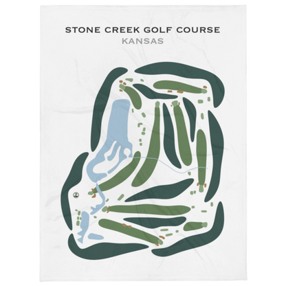 Stone Creek Golf Course, Kansas - Printed Golf Courses