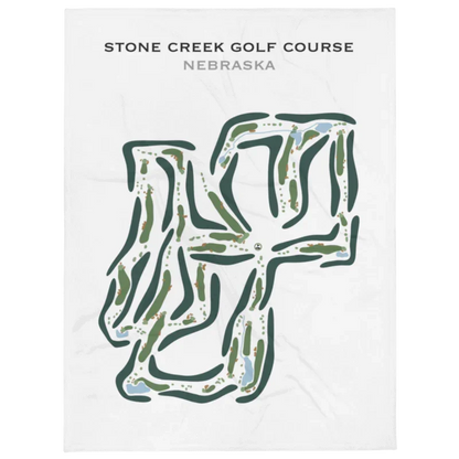 Stone Creek Golf Course, Nebraska - Printed Golf Course