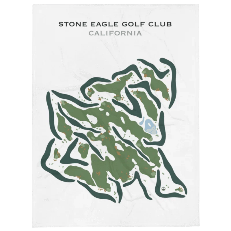 Stone Eagle Golf Club, Palm Desert, California - Printed Golf Courses
