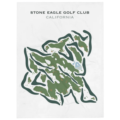 Stone Eagle Golf Club, Palm Desert, California - Printed Golf Courses