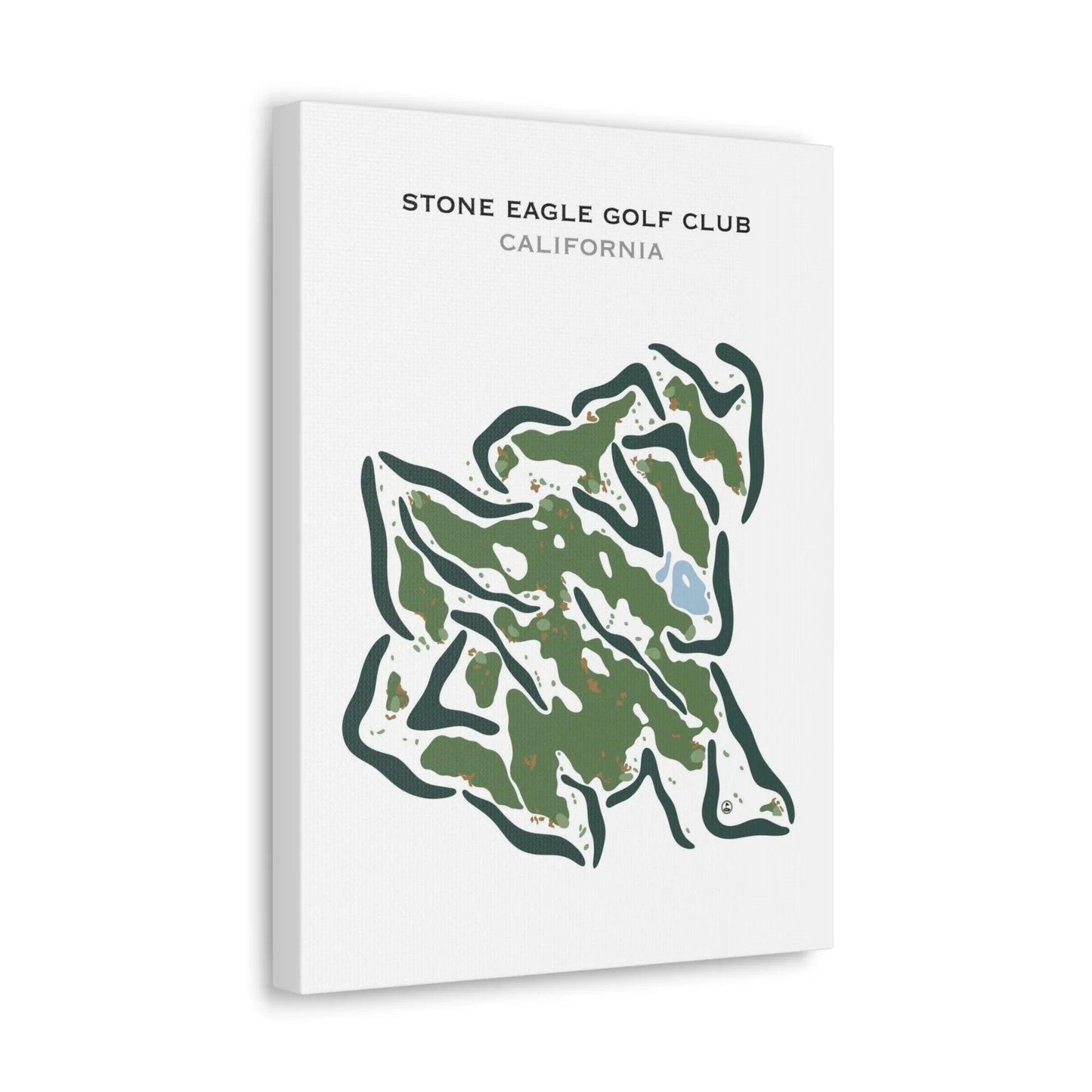 Stone Eagle Golf Club, Palm Desert, California - Printed Golf Courses