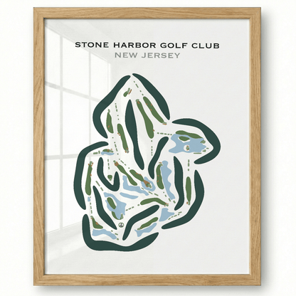 Stone Harbor Golf Club, New Jersey - Printed Golf Courses