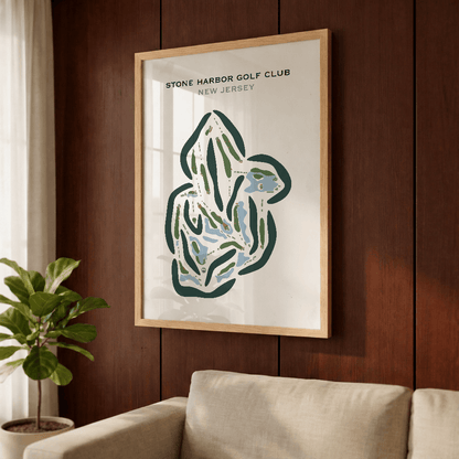 Stone Harbor Golf Club, New Jersey - Printed Golf Courses