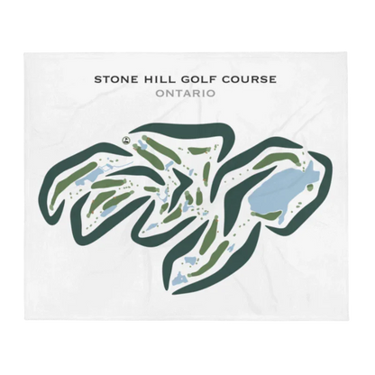 Stone Hill Golf Course, Canada - Printed Golf Courses