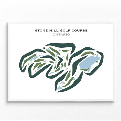 Stone Hill Golf Course, Canada - Printed Golf Courses