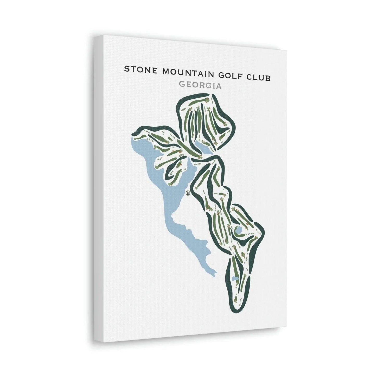 Stone Mountain Golf Club, Georgia - Printed Golf Courses