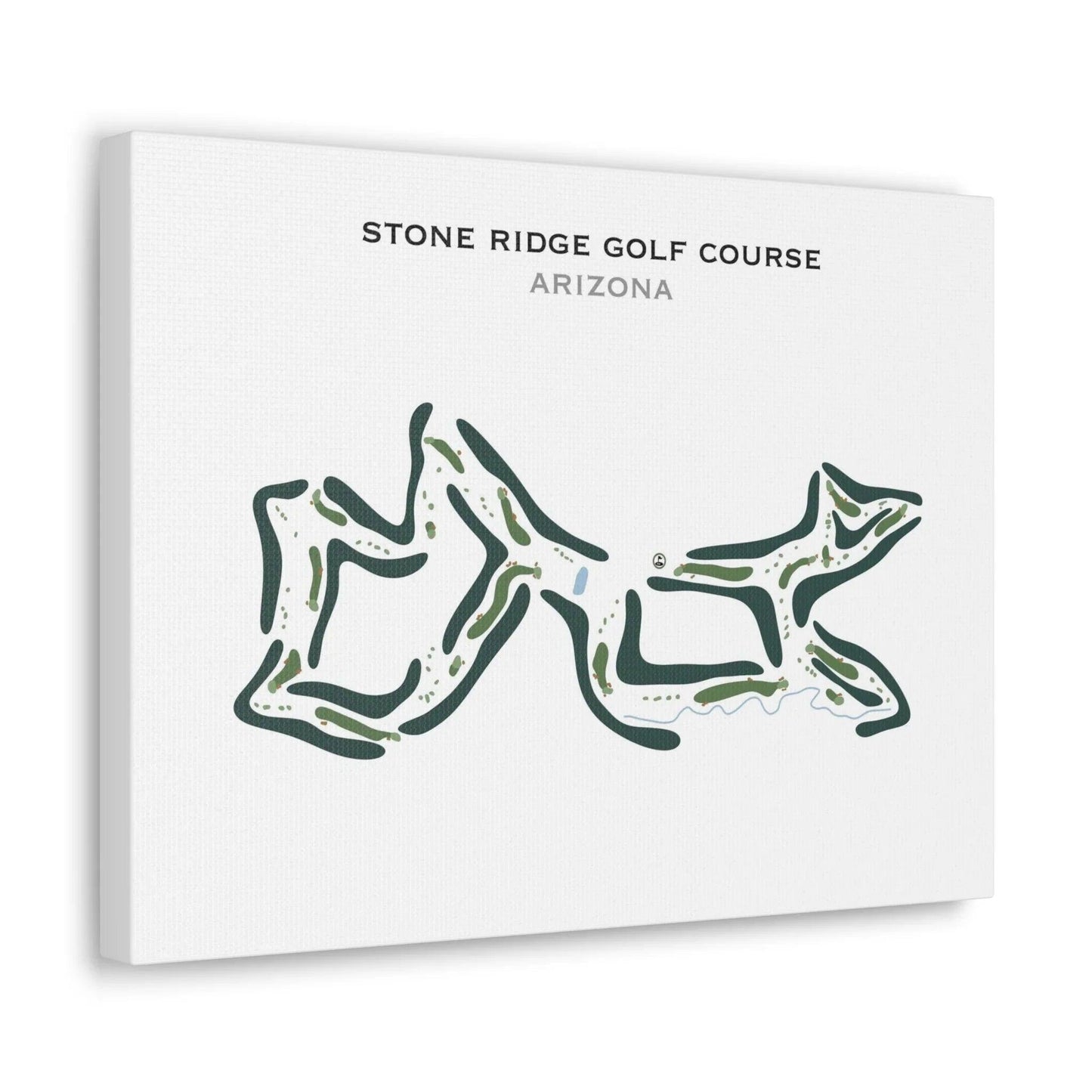 Stone Ridge Golf Course, Arizona - Printed Golf Course