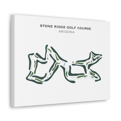 Stone Ridge Golf Course, Arizona - Printed Golf Course