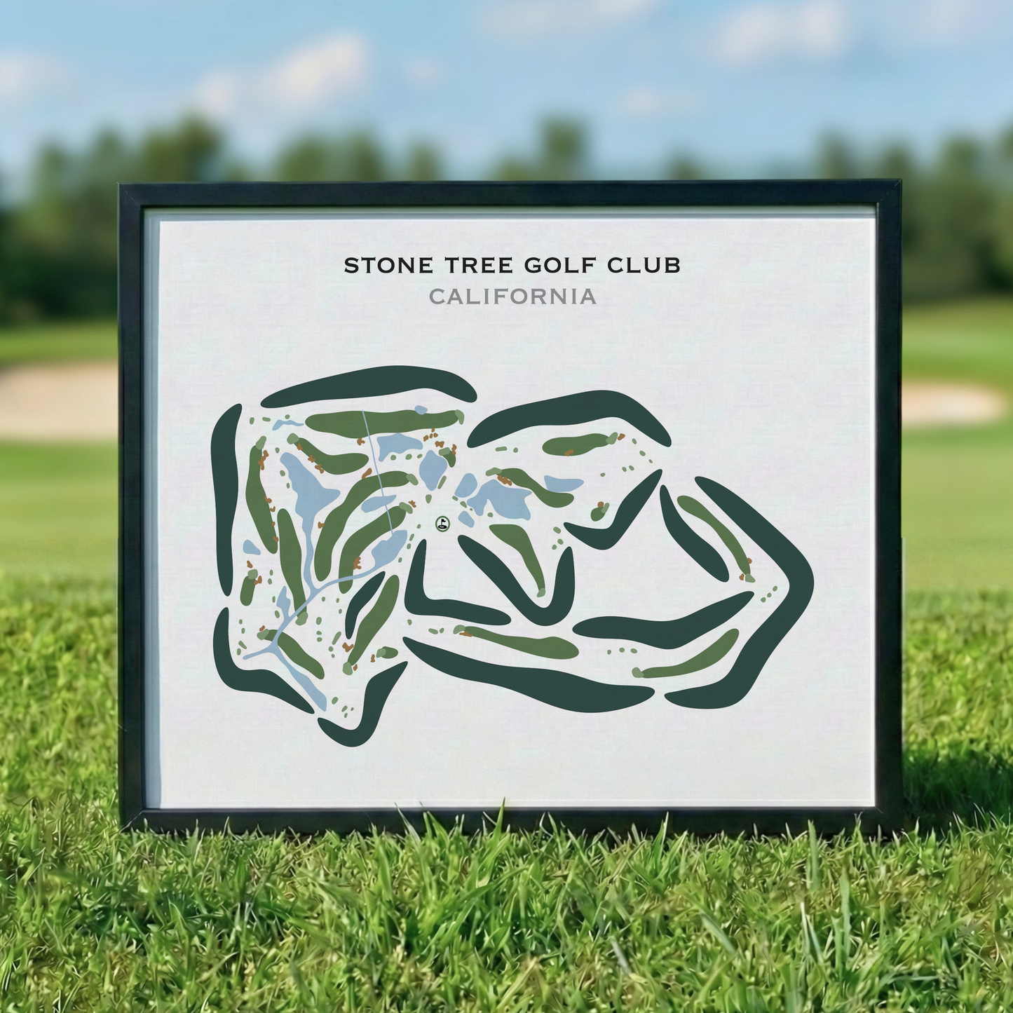 Stone Tree Golf Club, California - Printed Golf Courses