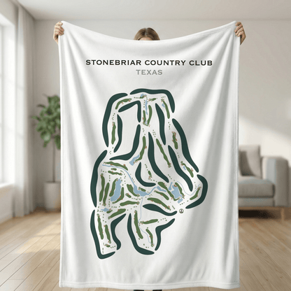 Stonebriar Country Club, Texas - Printed Golf Course