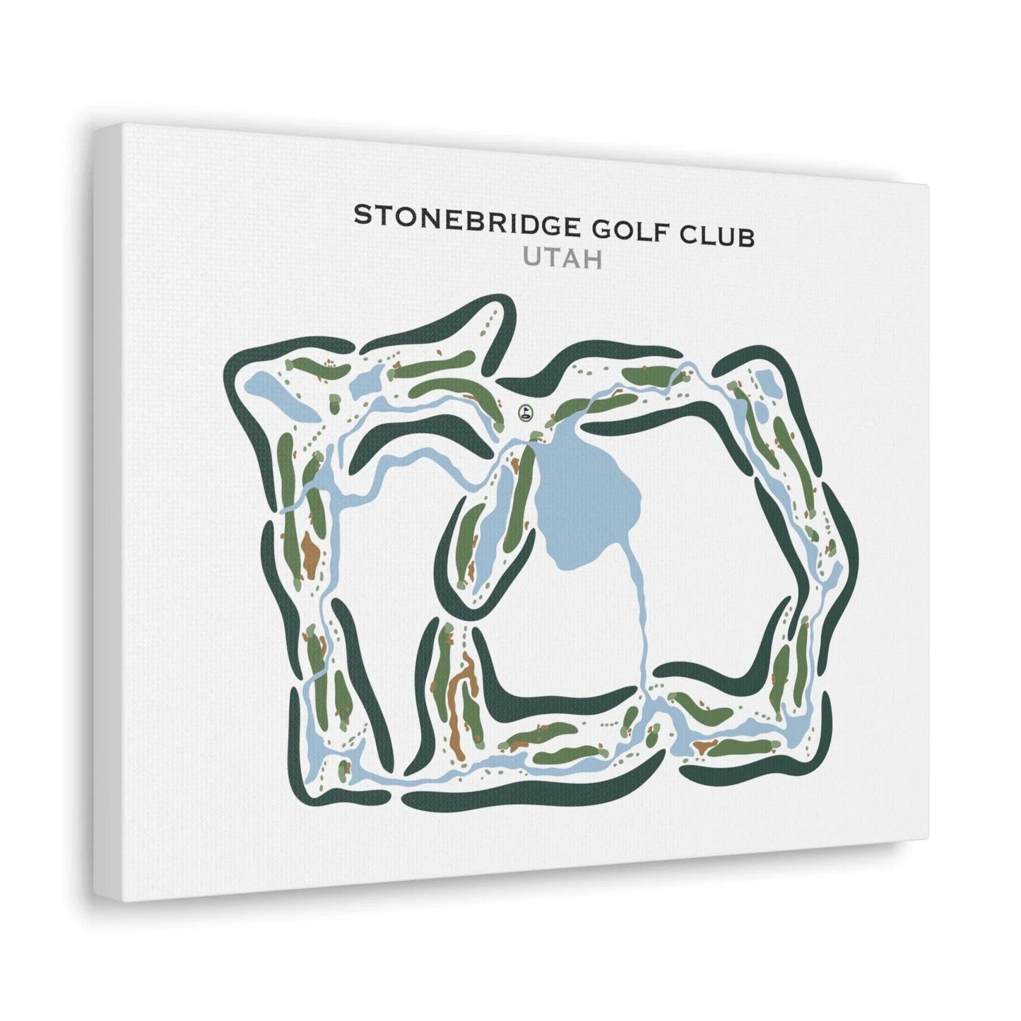 Stonebridge Golf Club, West Valley City Utah - Printed Golf Courses