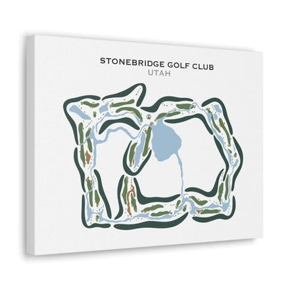 Stonebridge Golf Club, West Valley City Utah - Printed Golf Courses
