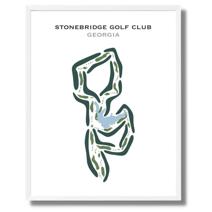 Stonebridge Golf Club, Georgia - Printed Golf Courses