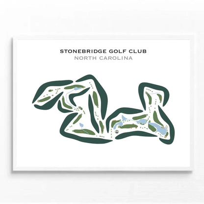 Stonebridge Golf Club, North Carolina - Printed Golf Courses