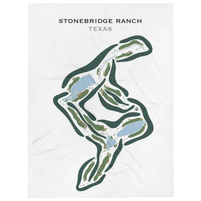 Stonebridge Ranch Dye, Texas - Printed Golf Courses