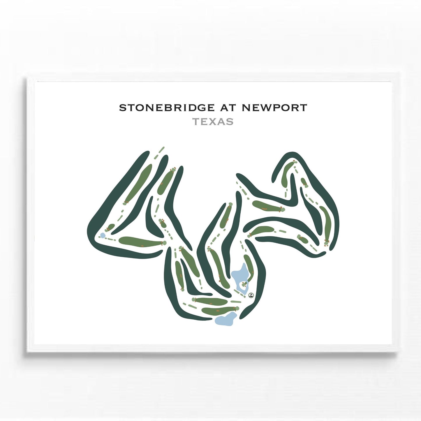 Stonebridge at Newport, Texas - Printed Golf Courses