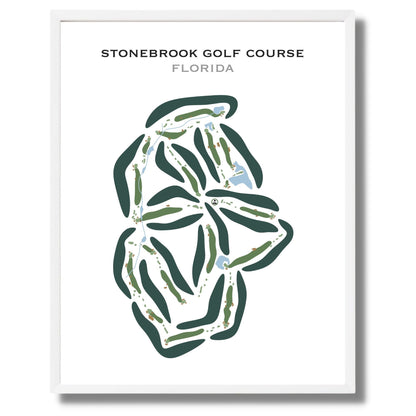 Stonebrook Golf Course, Florida - Printed Golf Course