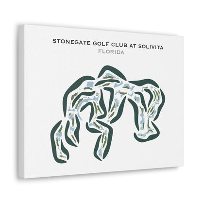 Stonegate Golf Club at Solivita, Florida - Printed Golf Courses