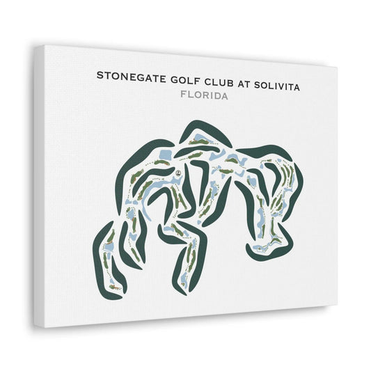 Stonegate Golf Club at Solivita, Florida - Printed Golf Courses