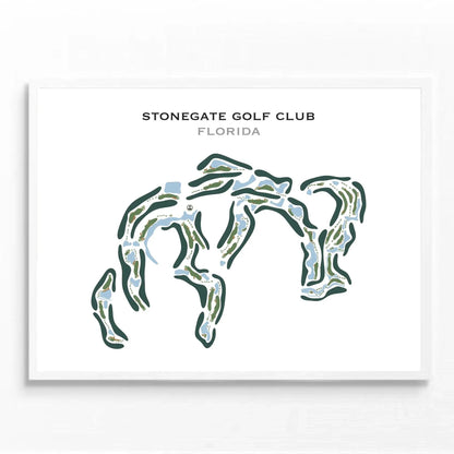 Stonegate Golf Club, Florida - Printed Golf Course