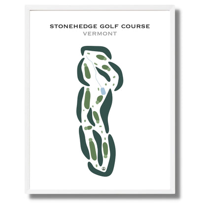Stonehedge Golf Course, Vermont - Printed Golf Courses