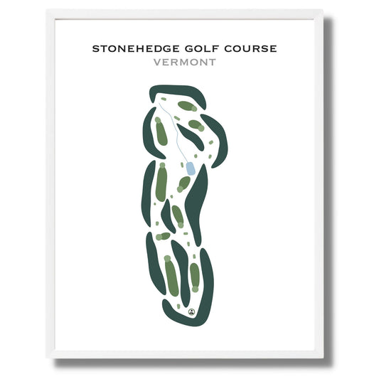 Stonehedge Golf Course, Vermont - Printed Golf Courses
