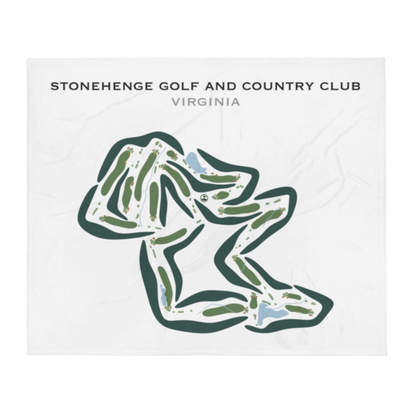 Stonehenge Golf & Country Club, Virginia - Printed Golf Courses