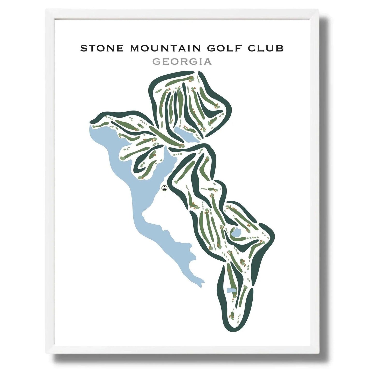 Stone Mountain Golf Club, Georgia - Printed Golf Courses