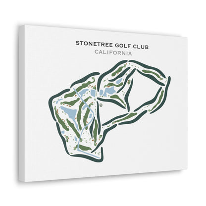 StoneTree Golf Club, California - Printed Golf Courses