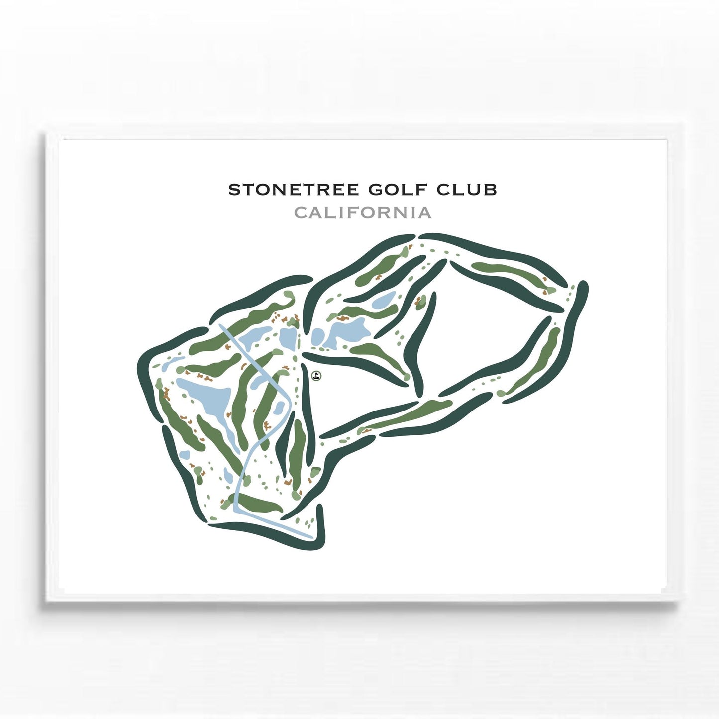 StoneTree Golf Club, California - Printed Golf Courses