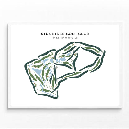 StoneTree Golf Club, California - Printed Golf Courses