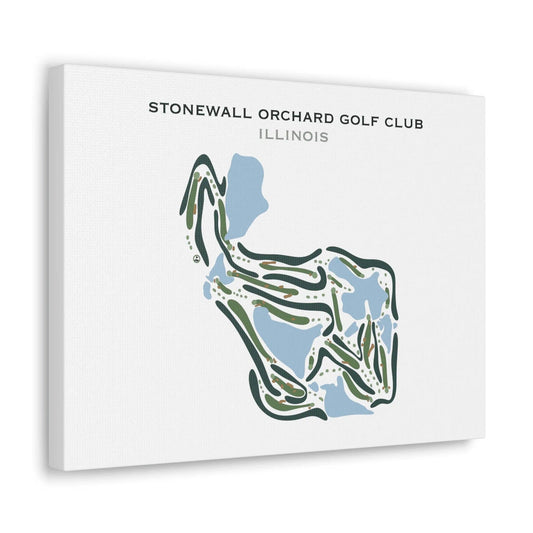 Stonewall Orchard Golf Club, Illinois - Printed Golf Courses