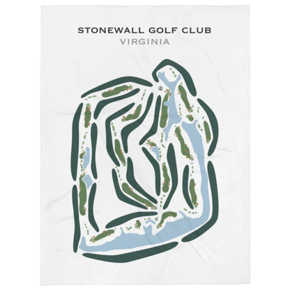 Stonewall Golf Club, Virginia - Printed Golf Courses