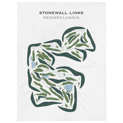 Stonewall Links in Elverson, Pennsylvania - Printed Golf Courses