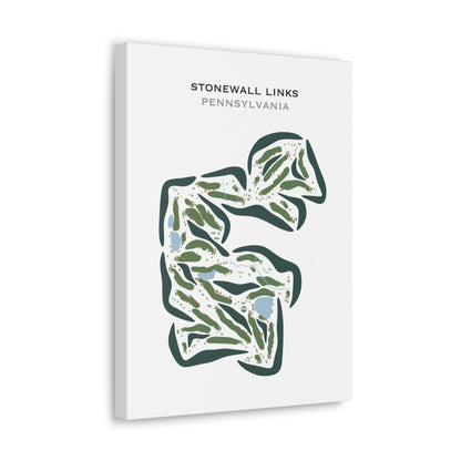 Stonewall Links in Elverson, Pennsylvania - Printed Golf Courses
