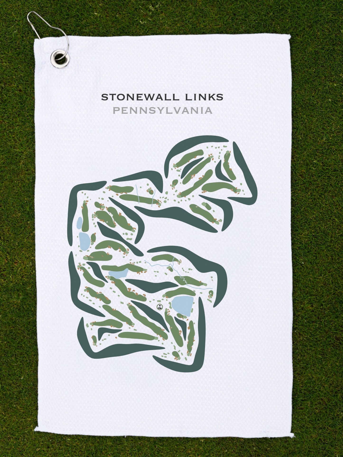 Stonewall Links in Elverson, Pennsylvania - Printed Golf Courses
