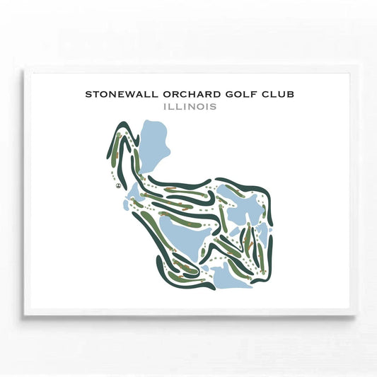 Stonewall Orchard Golf Club, Illinois - Printed Golf Courses
