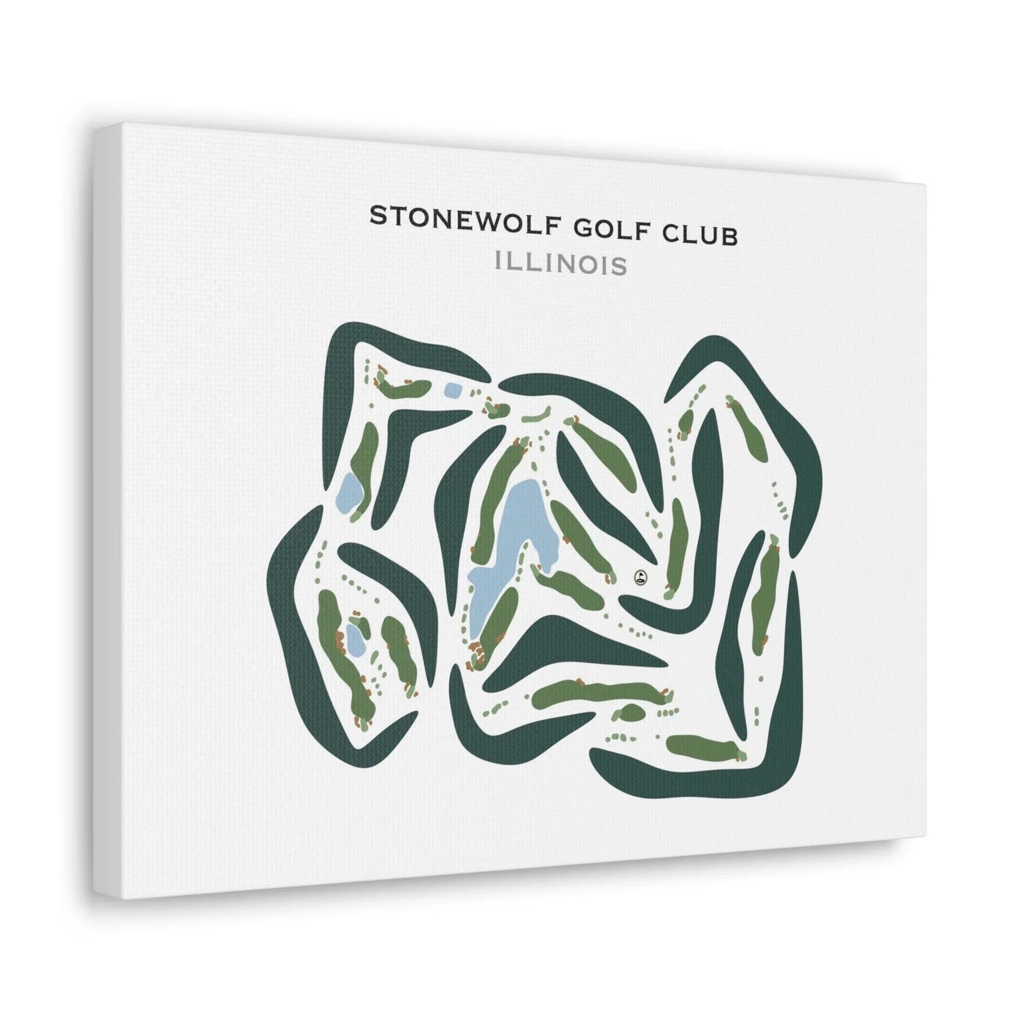 Stonewolf Golf Club, Illinois - Printed Golf Courses