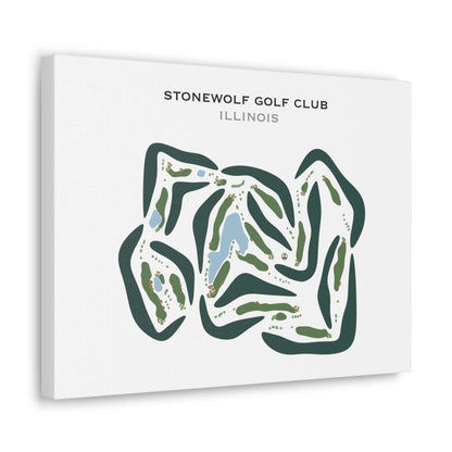 Stonewolf Golf Club, Illinois - Printed Golf Courses