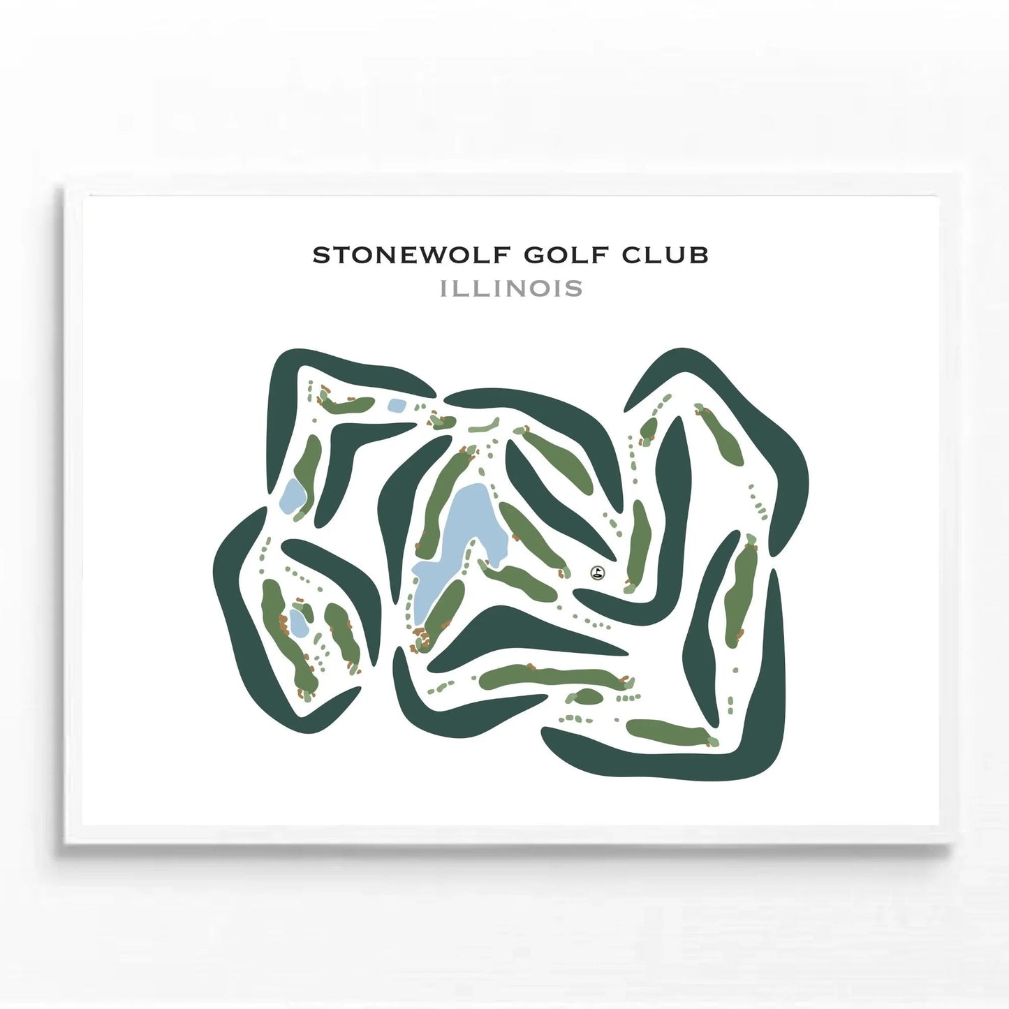 Stonewolf Golf Club, Illinois - Printed Golf Courses