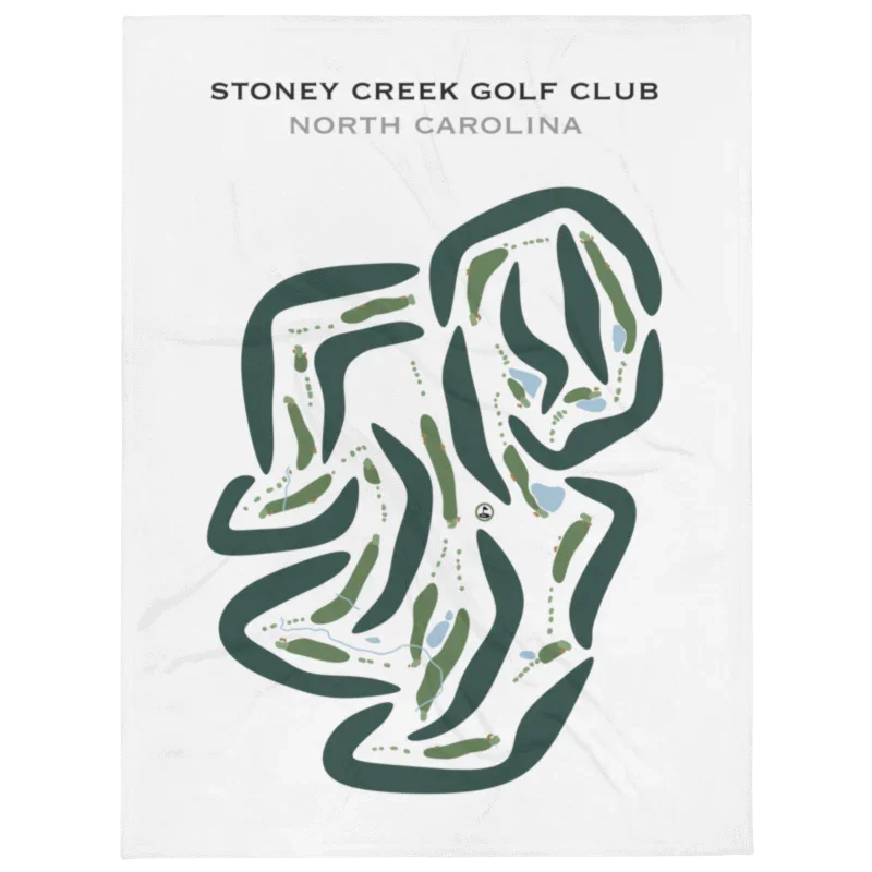 Stoney Creek Golf Club, Whitsett, North Carolina - Printed Golf Courses