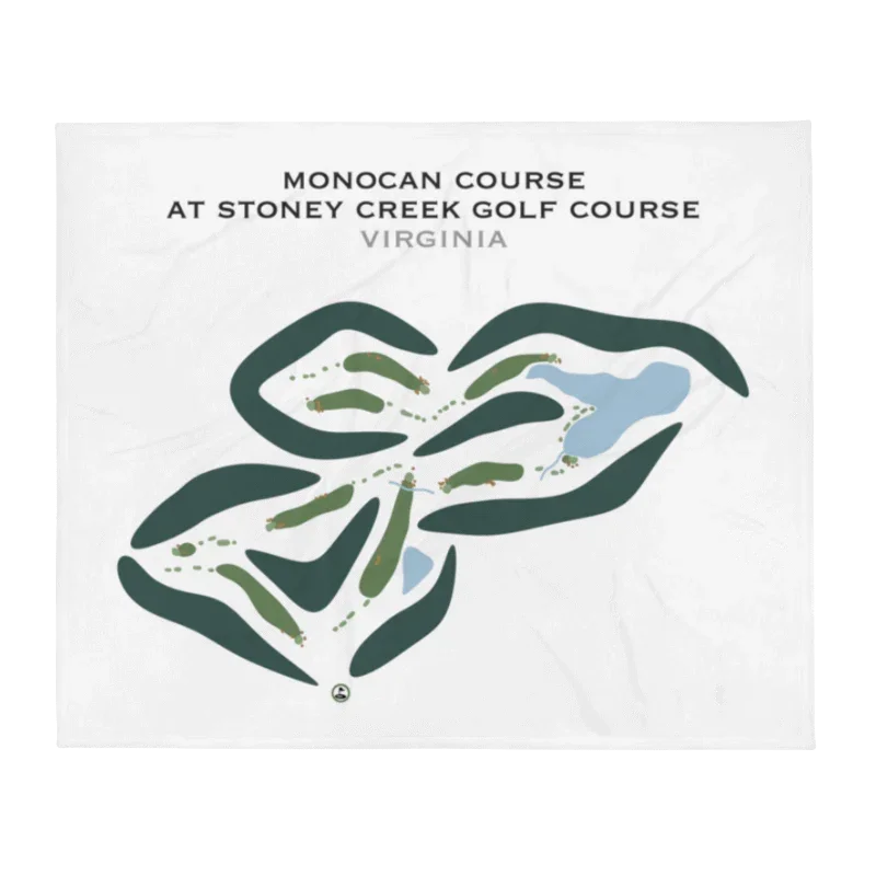 Stoney Creek Golf Course at Wintergreen Resort, Monocan Course, Virginia - Printed Golf Courses