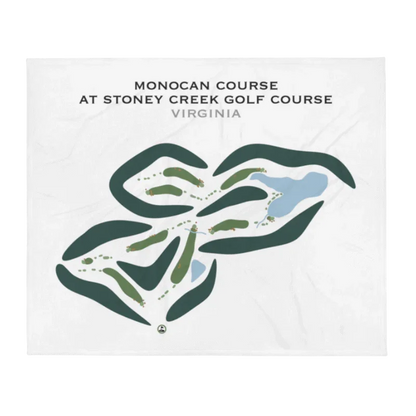 Stoney Creek Golf Course at Wintergreen Resort, Monocan Course, Virginia - Printed Golf Courses