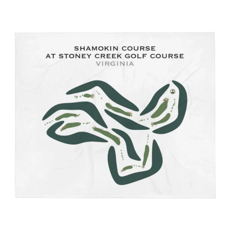 Stoney Creek Golf Course at Wintergreen Resort, Shamokin Course, Virginia - Printed Golf Courses