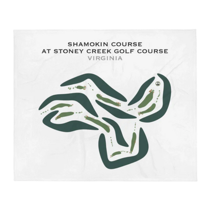 Stoney Creek Golf Course at Wintergreen Resort, Shamokin Course, Virginia - Printed Golf Courses
