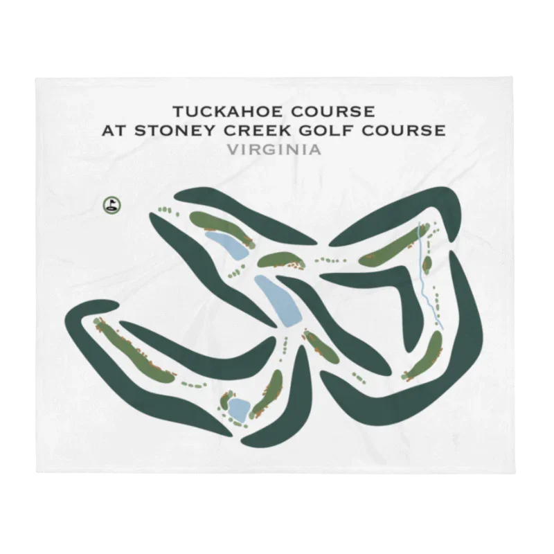 Stoney Creek Golf Course at Wintergreen Resort, Tuckahoe Course, Virginia - Printed Golf Courses
