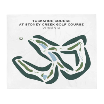 Stoney Creek Golf Course at Wintergreen Resort, Tuckahoe Course, Virginia - Printed Golf Courses